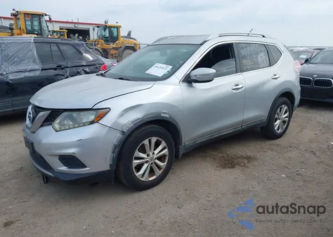 2014 Nissan Rogue Sv from USA, damaged, VIN 5N1AT2MT4EC856964